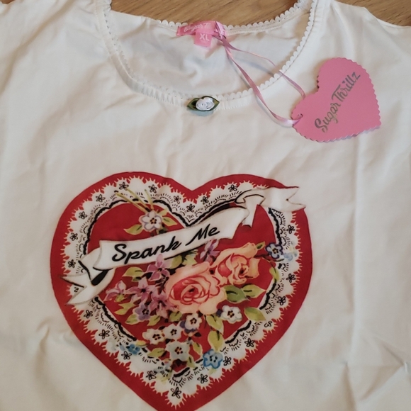Sugar Thrillz Tops - Spank Me tee